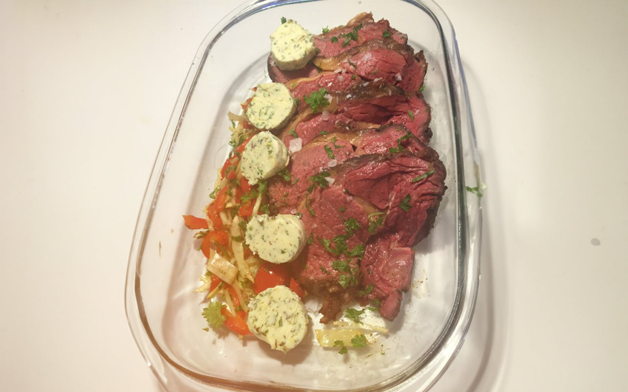 Hel grillad Entrecote med Staffan Rosvall