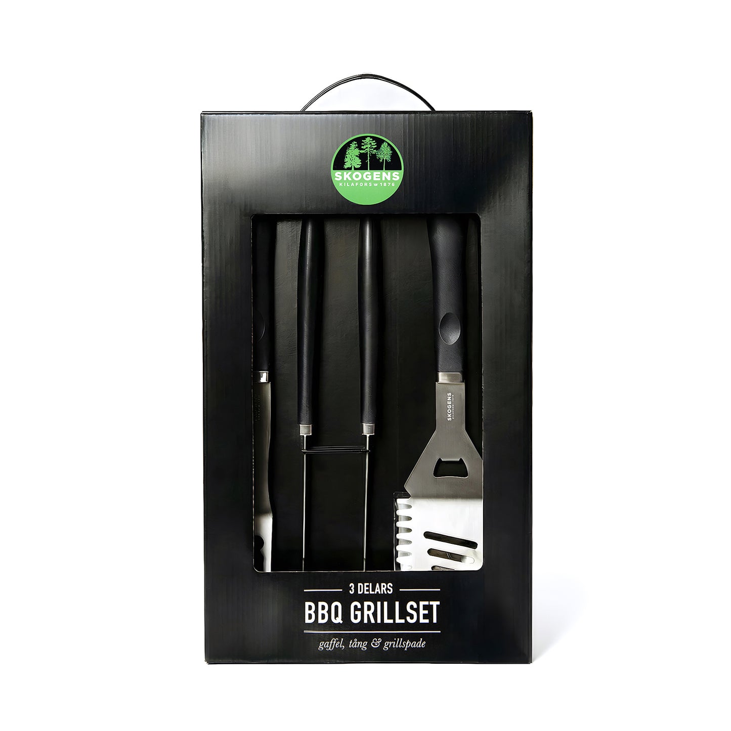 Skogens 3-delars BBQ set