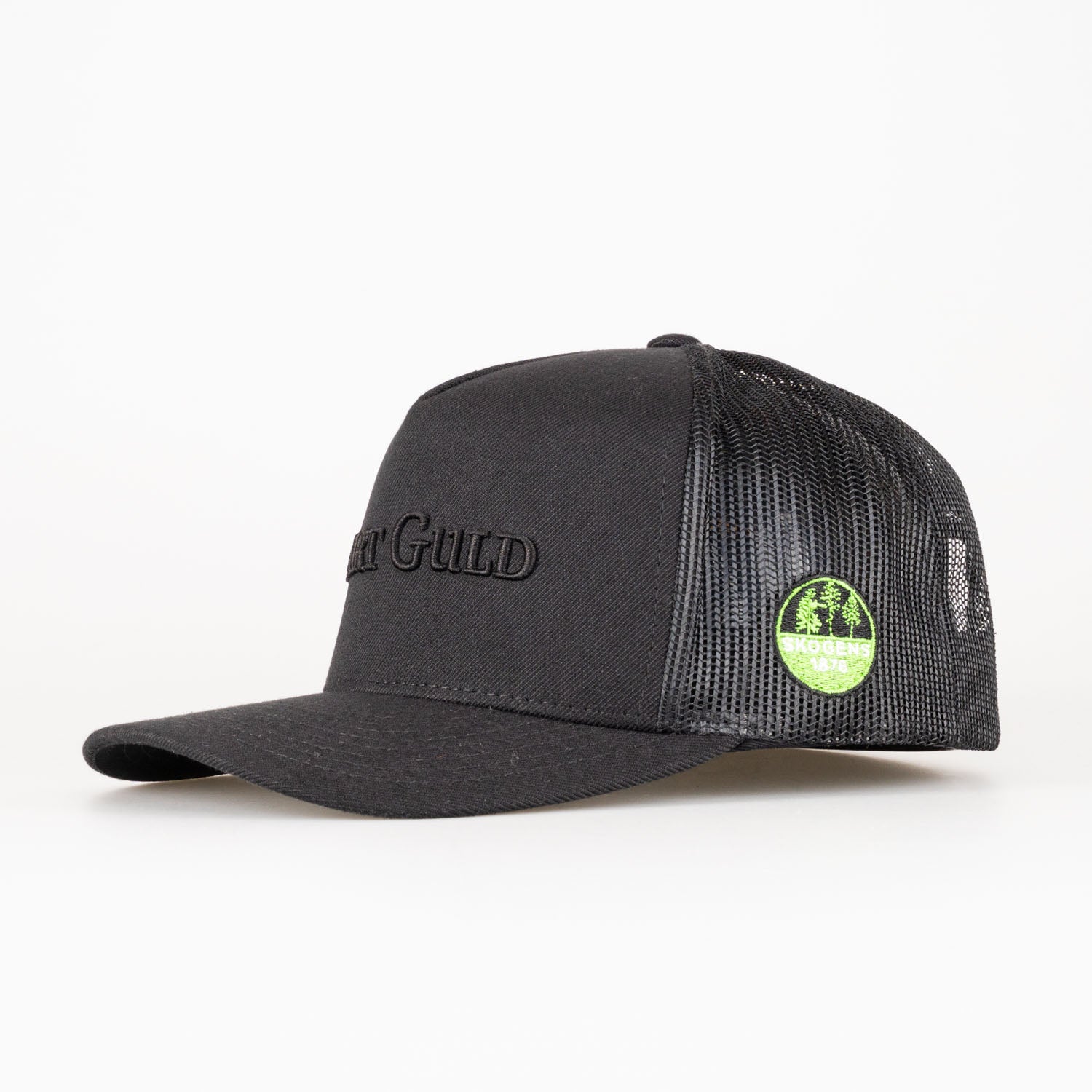Skogens SvartGuld trucker Black