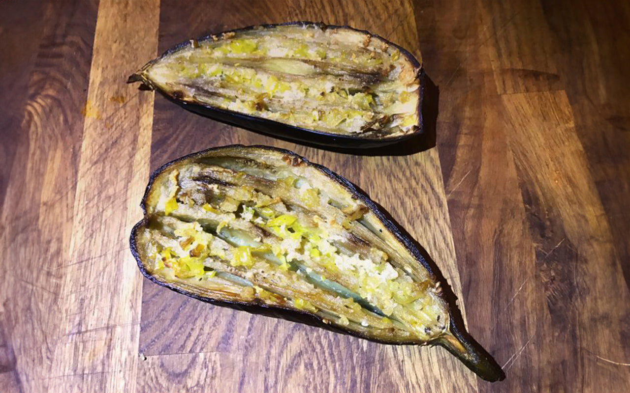 Grillat aubergine!