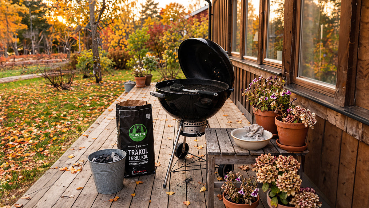 Rengör grillen inför vintern – så vinterförvarar du den rätt