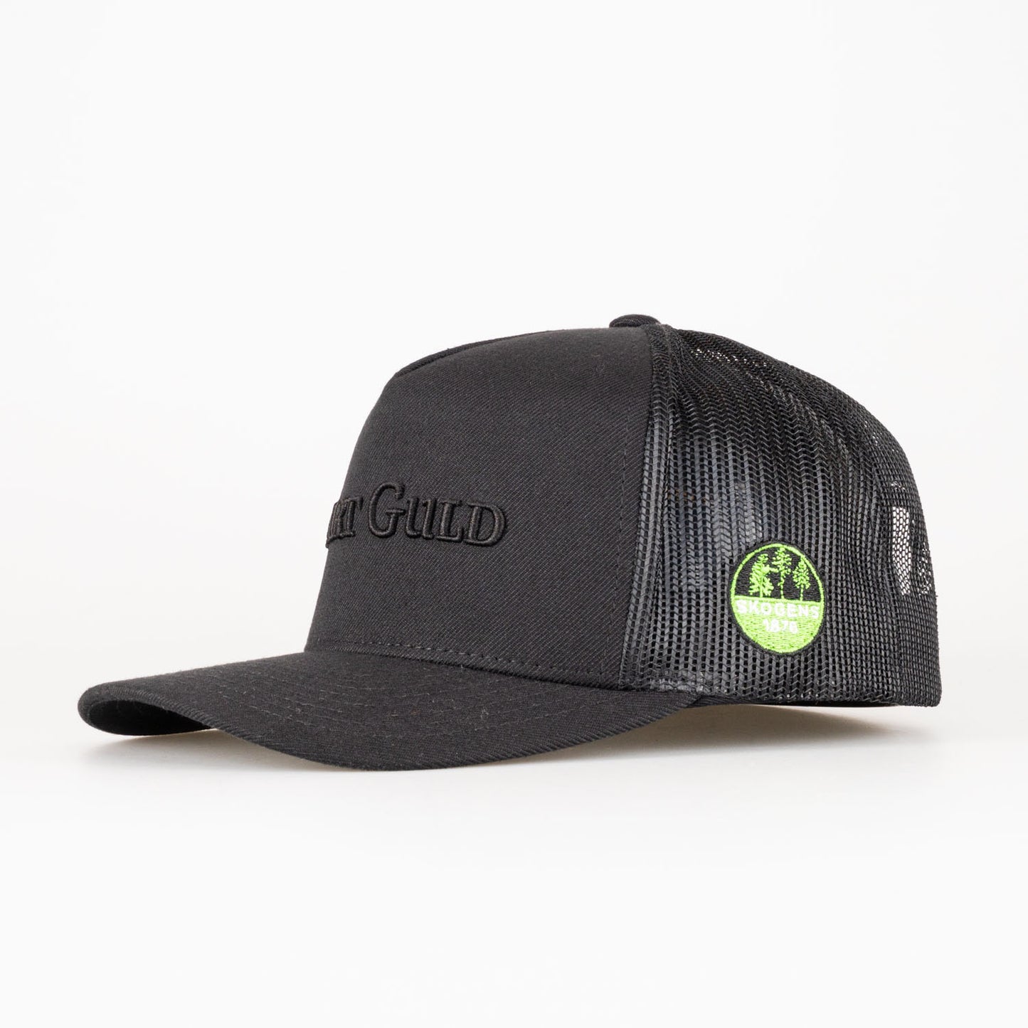 Skogens SvartGuld trucker Black