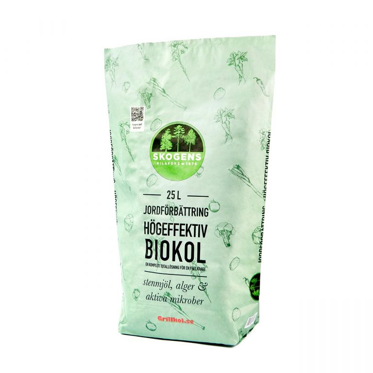 Skogens högeffektiva Biokol 25 L