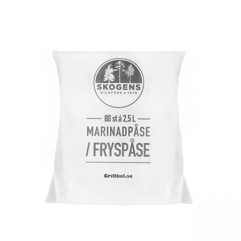 Skogens 2,5 L marinad- fryspåse 80 st